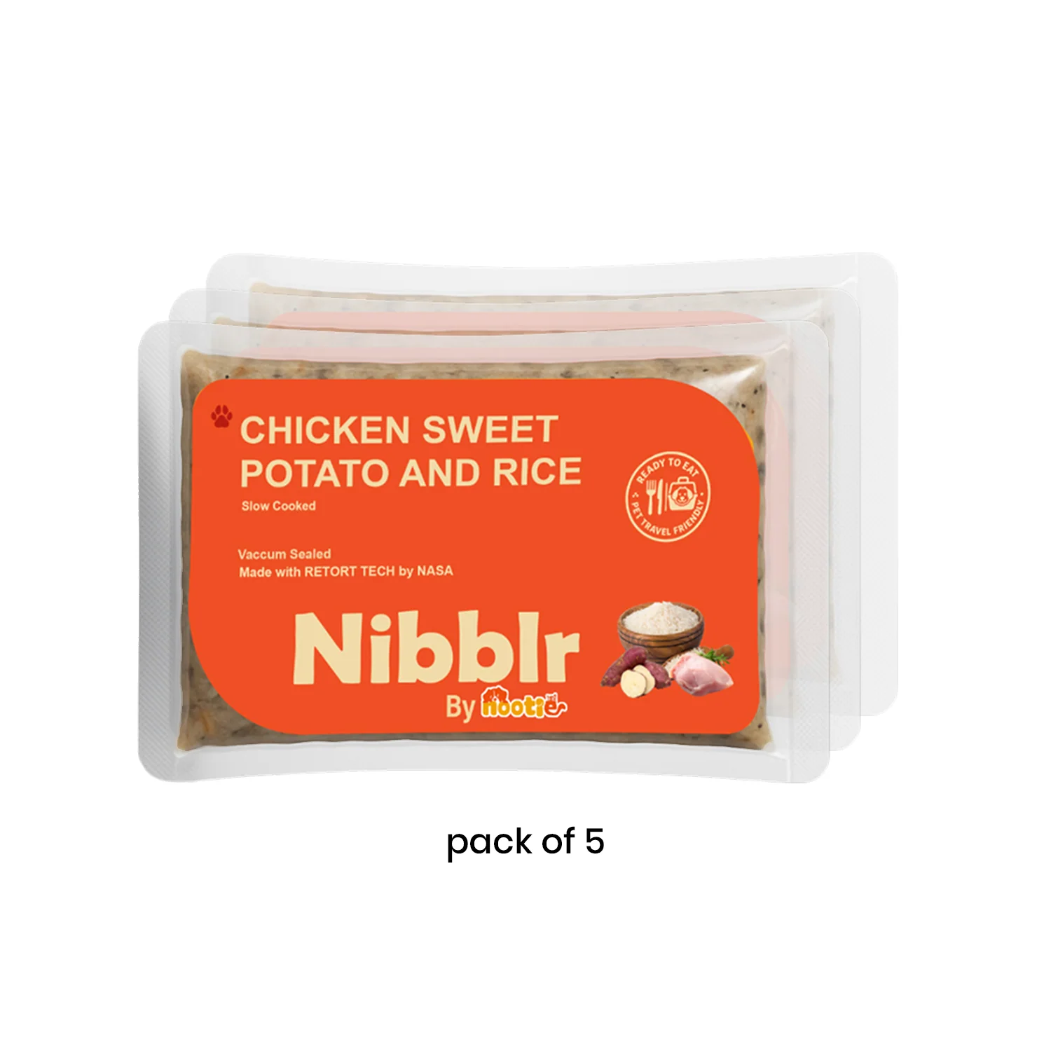 Nibblr Chicken Sweet Potato & Rice Dog Food – 300g - Image 15