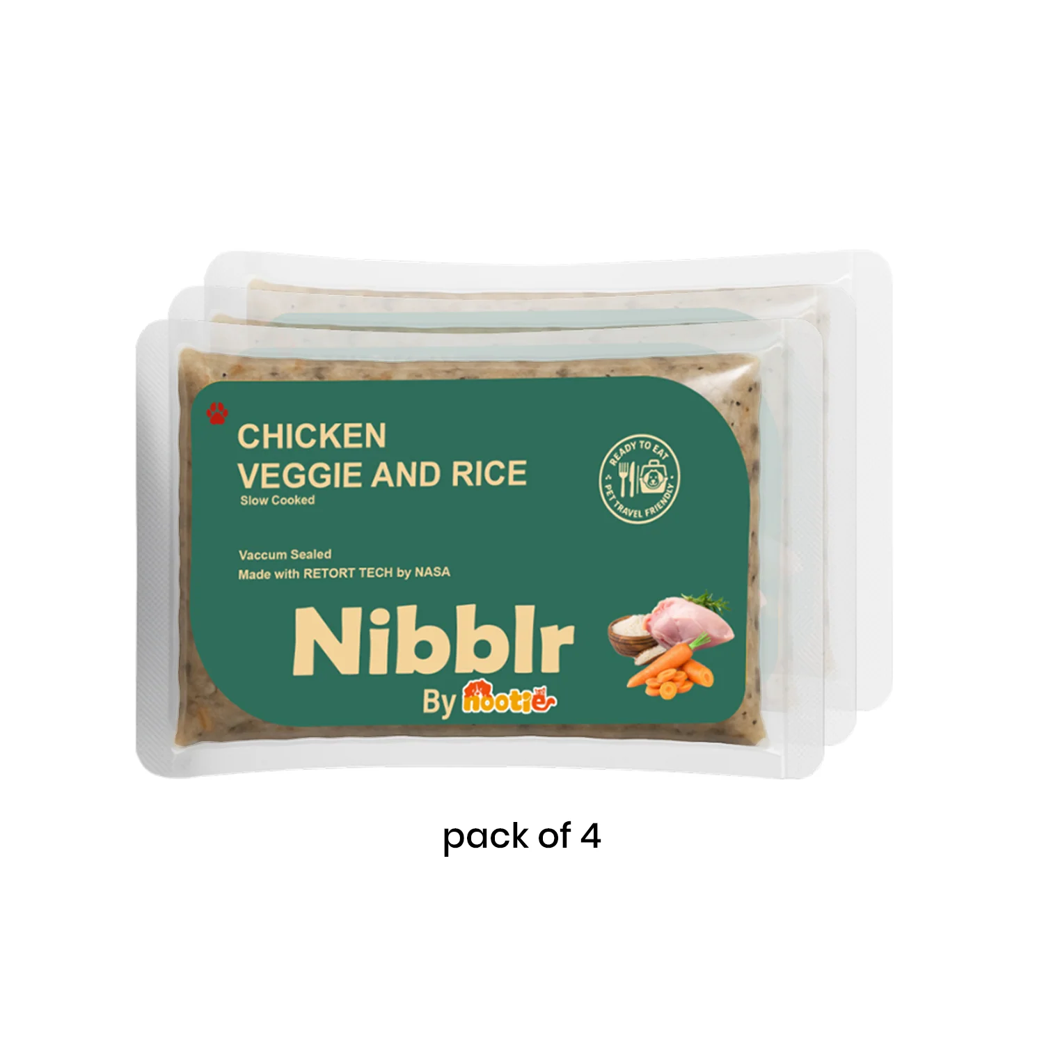 Nibblr Chicken Veggie & Rice Dog Food ā 300g - Image 13