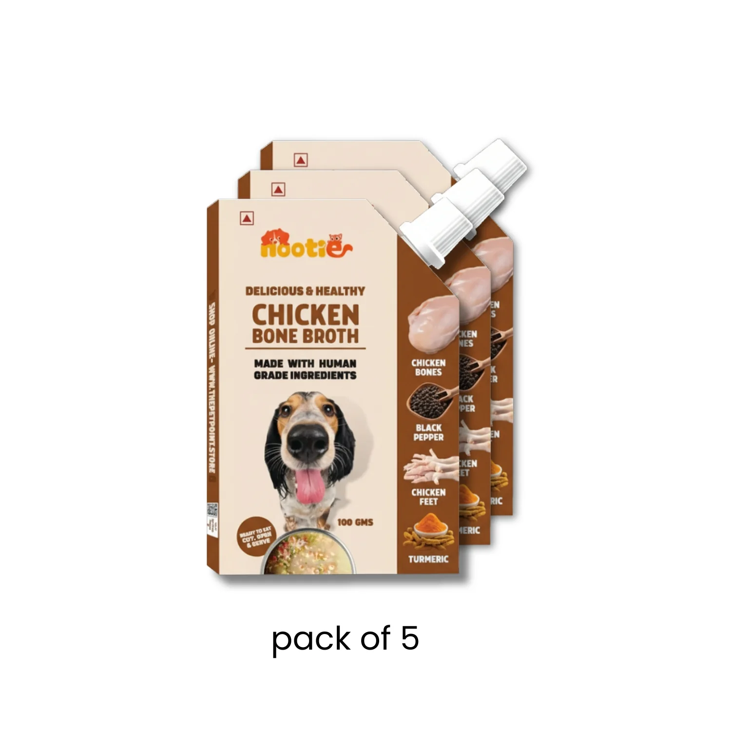 Nootie Natural Chicken Broth for Dogs & Cats – Nutrient-Rich, Hydrating Meal Topper (100ml) - Image 12