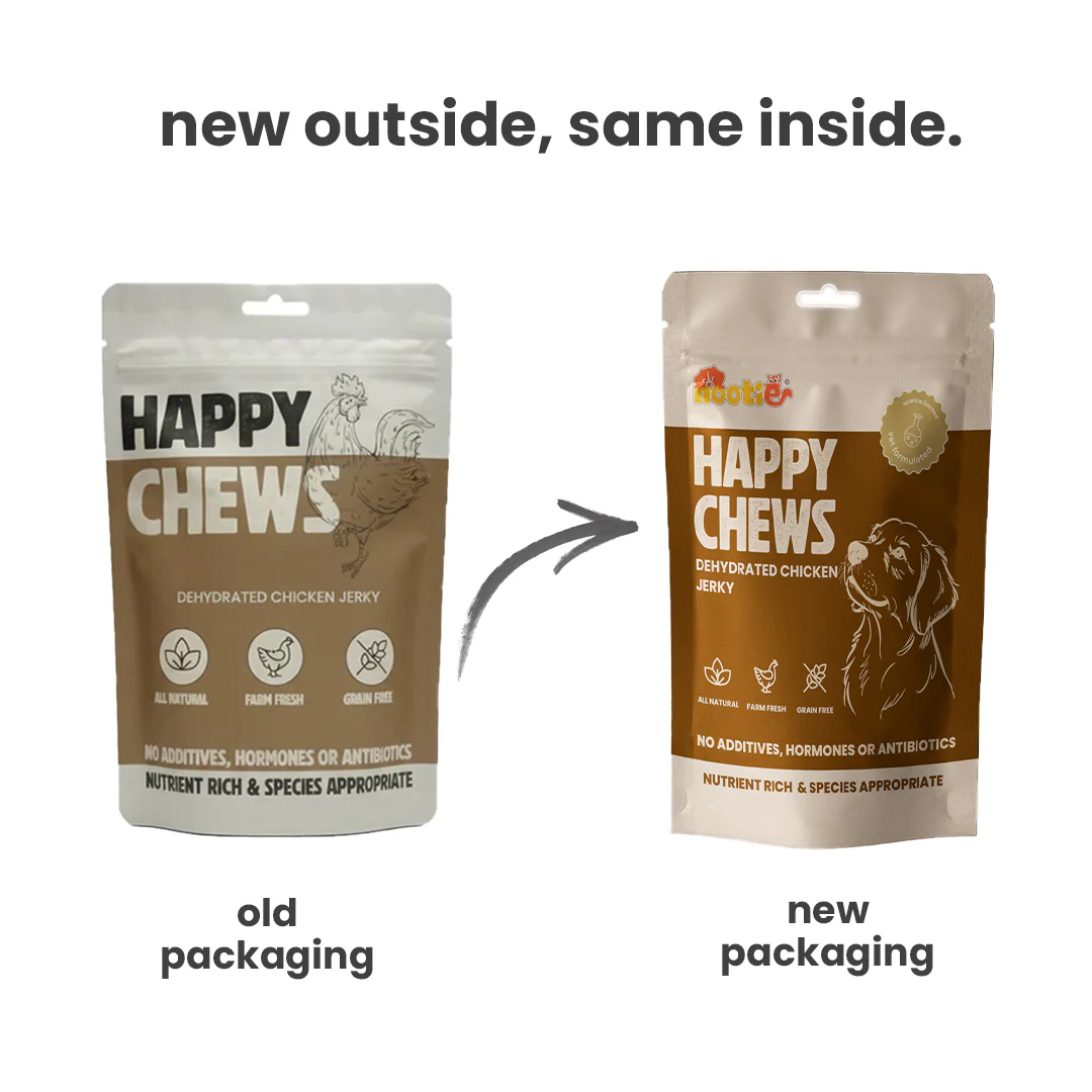Nootie Happy Chews – Dehydrated Chicken Jerky Dog Treats – 80g - Image 12