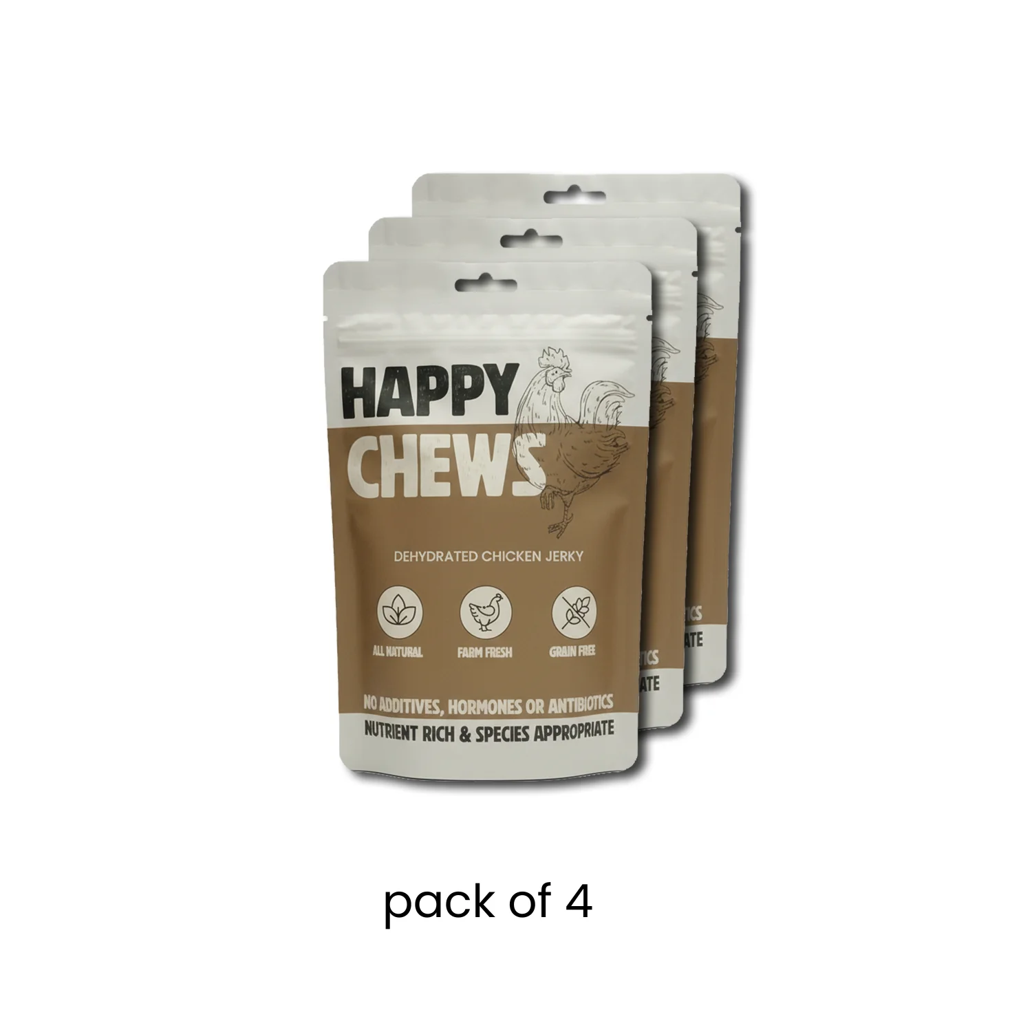 Nootie Happy Chews – Dehydrated Chicken Jerky Dog Treats – 80g - Image 15