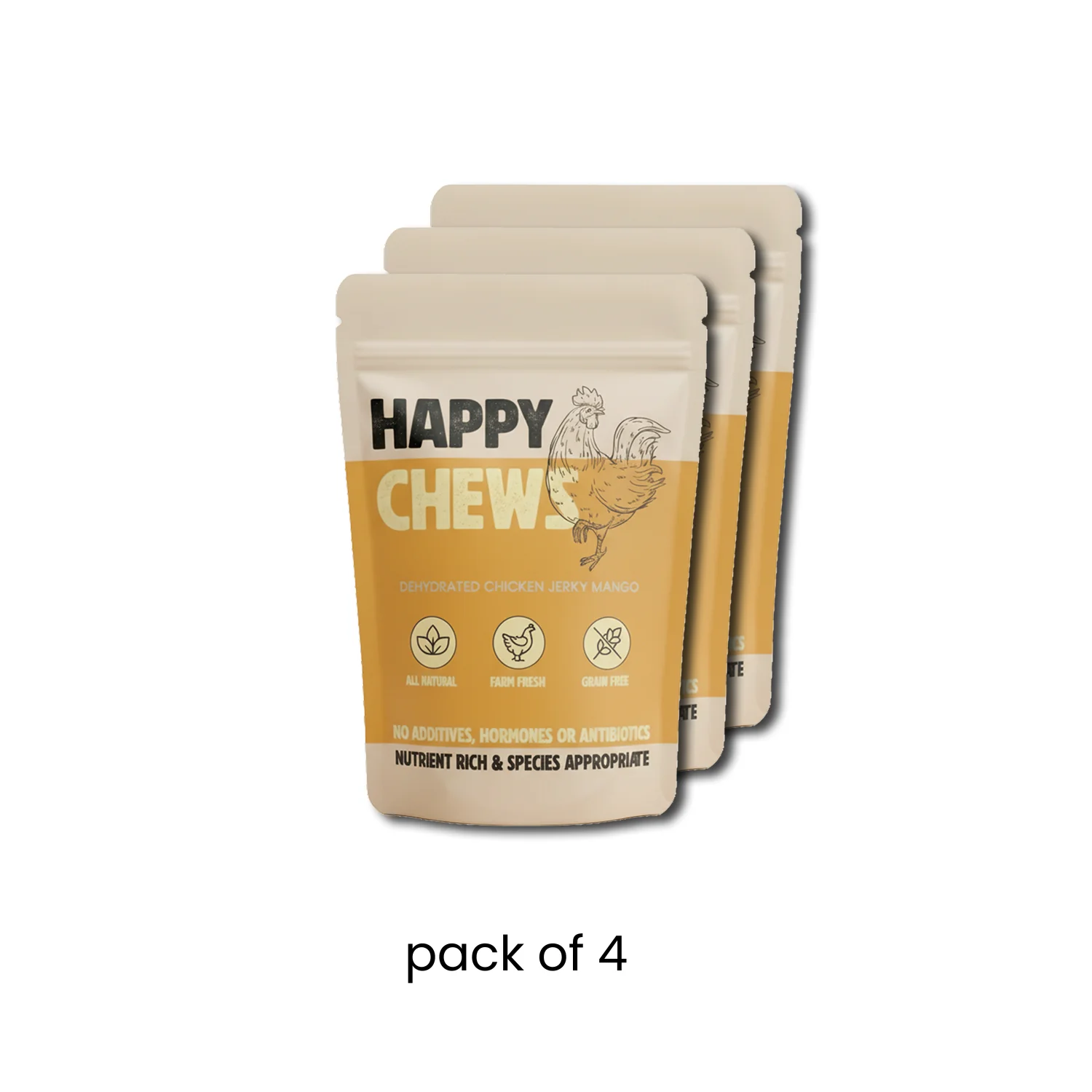 Nootie Happy Chews – Dehydrated Chicken Jerky Mango Dog Treats – 80g – All-Natural, Farm Fresh and Grain Free, Protein-Rich Snack for Dogs - Image 15