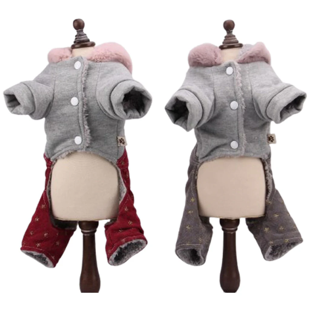 Nootie Winter Double Layer Jumpsuit with Hoodie for Dogs | Warm, Soft & Lightweight - Image 5
