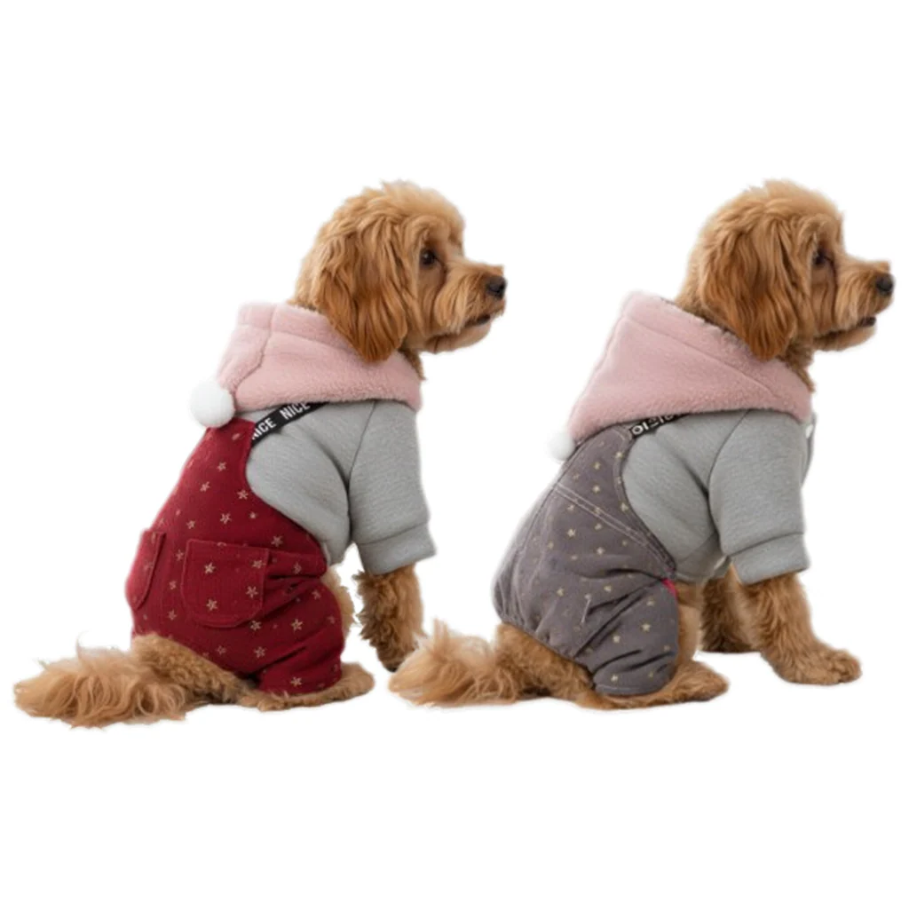Nootie Winter Double Layer Jumpsuit with Hoodie for Dogs | Warm, Soft & Lightweight - Image 7